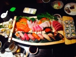 kitcho sushi boat sashimi